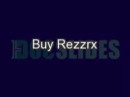 Buy Rezzrx
