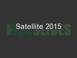 Satellite 2015