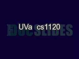 UVa  cs1120