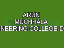 ARUN MUCHHALA ENGINEERING COLLEGE-DHARI