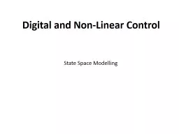 Digital and Non-Linear Control