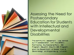 Assessing the Need for Postsecondary Education for Students