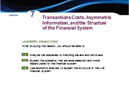 Transactions Costs, Asymmetric