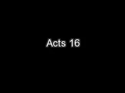 Acts 16