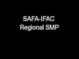 SAFA-IFAC Regional SMP