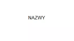 NAZWY