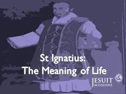 St Ignatius: