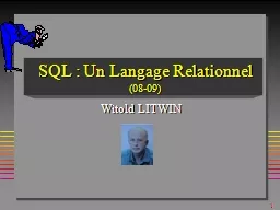 SQL : Un Langage