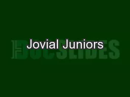 Jovial Juniors