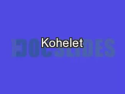 Kohelet