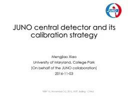 JUNO central detector and
