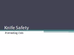 Knife Safety