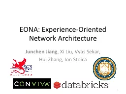 EONA: Experience-Oriented Network Architecture