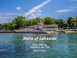 5 State of Lakeside