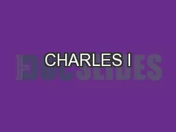 CHARLES I
