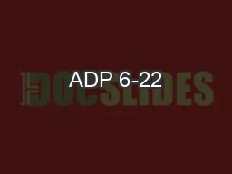 ADP 6-22