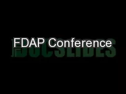 FDAP Conference