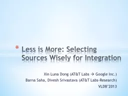 Xin Luna Dong (AT&T Labs