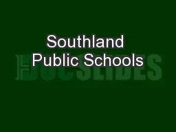 Southland Public Schools