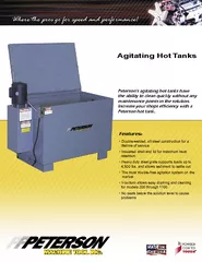 Agitating hot tanks