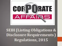SEBI (Listing Obligations &
