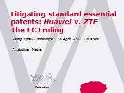 Litigating standard essential patents: