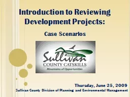 Introduction to Reviewing Development Projects: