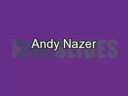 Andy Nazer