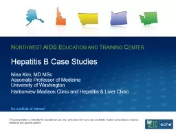 Hepatitis B Case Studies