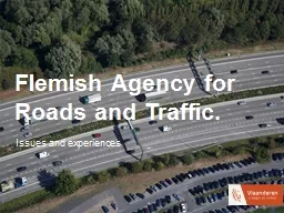 Flemish Agency for Roads and Traffic.