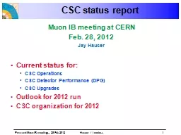 Muon IB meeting at CERN