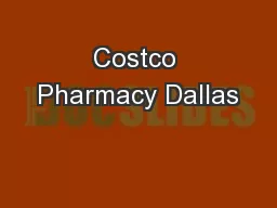 Costco Pharmacy Dallas