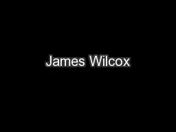James Wilcox