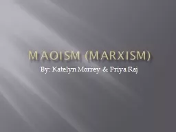 Maoism (Marxism)