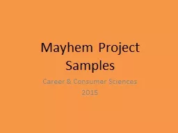 Mayhem Project Samples