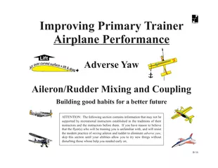 B Improving Primary Trainer Airplane Performance Adver