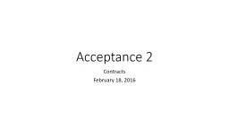 Acceptance 2