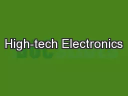 High-tech Electronics