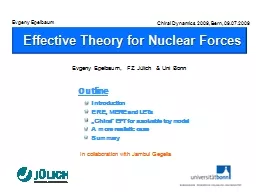 Effective Theory for Nuclear Forces