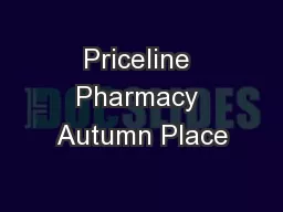 Priceline Pharmacy Autumn Place