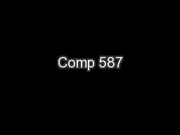 Comp 587