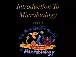 Introduction To Microbiology