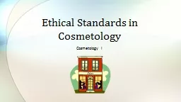 Ethics and the Work Environment – Introduction to Cosmeto
