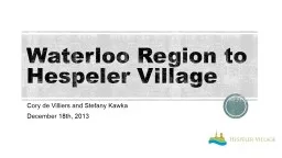 Hespeler Village