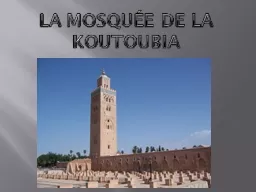 La Mosquée de la