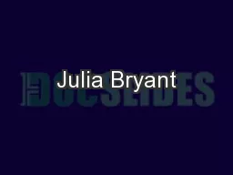 Julia Bryant
