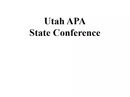 Utah APA