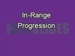 In-Range Progression & Reclassification