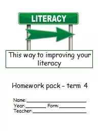 Homework pack