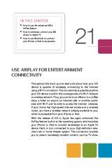 IN THIS CHAPTER How to use the enhanced iOS  AirPlay